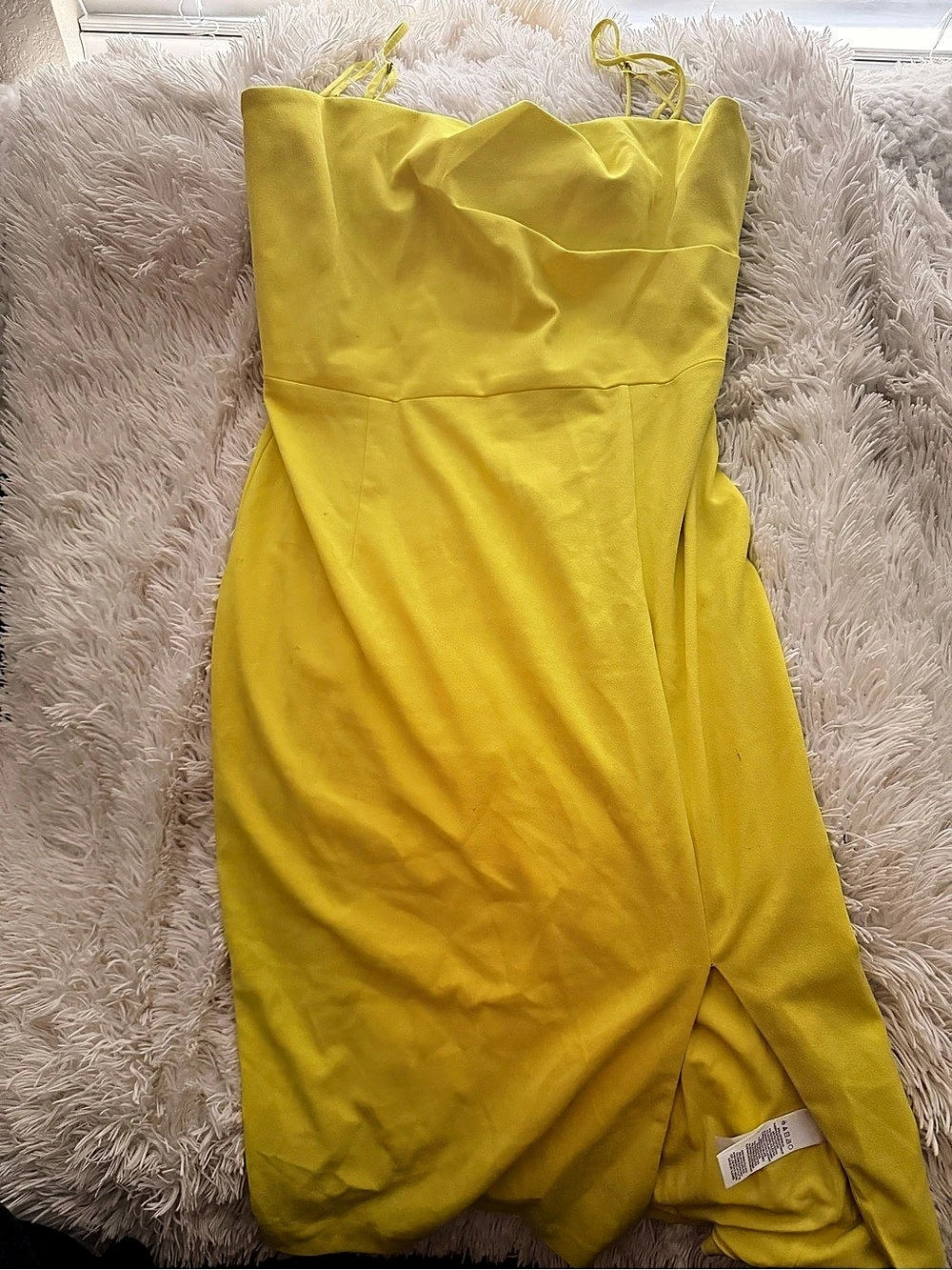 Dress the Population Alana Body-Con Cocktail Dress lemongrass Midi